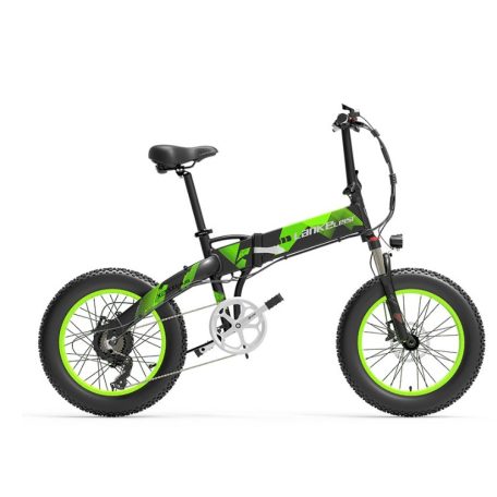 LANKELEISI  Elektromos kerékpár X2000Plus（Feket Zöld）